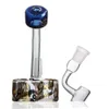 Beaker Bong Mini Oil Rigs Hookahs Heady Dab Water Pipes Smoke Glass Water Bongs Cera Com 14mm Tigela Tabaco