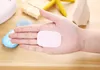 Soap Flakes Portable Health Care Hand Tablets Paper Clean Soaps Sheet Leaves With Mini Case Home Travel Supplies SN2156