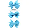 20 Colors Girls Baby Small Cute Bow Hairpin Headwear Children039s Hair Accessories Crocodile clip fishtail hairclip A532972297