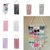 Baby haar boog houder woondecoratie hanger meisjes haren clips opslag organizer haarmode riem kinderen tapestries haaraccessoires xD20332