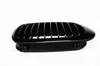 1ペアGlossymatte Black 1Slat Front Kidney Grilles for 3シリーズE46 2ドア19982001 ABS RACING GRILLE2226628