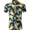 Barato preço venda verão havaiano praia estilo 3d gráfico palma coco árvore floral homens impressão casual camisas aloha feriado praia