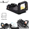 Tactical Vism Flip Red Dot Mini Pistol RMR Holografische Reflex Sight Airsoft Pistol Scope Black Hunting voor Airsoft