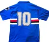 Retro 1990 991 Sampdoria Mancini Jerseys Vialli Richrots Italia Calcio Maglia Football Shirts Praetty Praetty Praet Jaison Murillo Gabbiadini