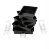 Hot Sales !!! Groothandel Gratis verzending Trolley Storage Tray Cart met 5 Plastic Trekladen voor haarsalon