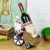 Kreatywny żywicy Szef Kef Wino Rack Craft Figurki Wino Butelka Uchwyt Home Wine Ornament Racks Regulamin do restauracji Promocja