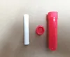 500 set/lote 12 colores tubo de inhalador Nasal en blanco palos de inhalador Nasal de aromaterapia con botellas de mechas de 8*50mm