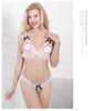 Lingerie erótica Fantástico Sutiã Aberto Seducive Lingerie Para O Sexo Babydoll Meninas Roupa Interior Das Mulheres Sexy Lingerie de Renda Conjunto Sexy Trajes