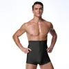 Hommes taille haute bout à bout corps réducteur de graisse culotte contrôle du ventre minceur ventre Boxer corps Shaper Shorts Shapewear grande taille 3271