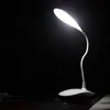 Lámpara de mesa led BRELONG lámpara de decoración de escritorio regulable 1200mAh lámpara de lectura recargable para estudiantes blanca 1 ud.