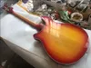 4005 4 струны Cherry Sunburst, полуполый корпус, электрическая бас-гитара, шахматная переплет, глянцевый лак, накладка на гриф, швабра Triangle2655452