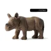 Simulering Hippo Action Figures Lifelike Education Children Barn Wild Animal Model Toy Gift Söt tecknad Toys6400721