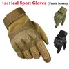 Touch Screen Tactical Gloves Army outdoor treking climbing Paintball Shooting Airsoft Combat Hard Knuckle Full Finger Gloves