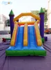 La mejor casa de rebote inflable de uso comercial para exteriores, castillo de salto, casa de trampolín con tobogán a la venta