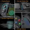 Mobile Game Controller, Kontroler telefonu Bluetooth dla Androida / iOS / iPhone, PIBG Mobile Controller z wyzwalaczami, bezprzewodowym sterownikiem mobilnym