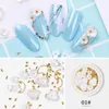 Pierres de strass pour ongles, 5 couleurs, perles irrégulières, manucure pour Nail Art, décorations, accessoires en cristaux