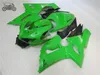 Kit carena personalizzata gratuita per Kawasaki Ninja 2005 2006 ZX6R 636 05 06 ZX-6R ZX636 ZX 6R set carene cinesi verdi