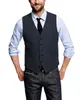 Brązowe Kamizelki Kamizelki Męskie Brytyjskie Herringbone Tweed Kamizelka Premium Wełna Kamizelka Męskie Formalne Business Siatek Kamizelka Casual Sukienka Waistcoat