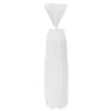 Abbigliamento da ragazza Abito da donna formale in pizzo floreale vintage a maniche corte Slim da sposa con spacco Abito lungo da donna elegante aderente # 5