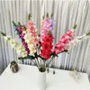 偽のデルフィニウムシミュレーションlarkspur silk hyacinth for wedding centerpieces装飾花のための花