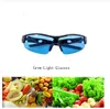 Professionella LED Grow Light Glasses UV Polariserande för odling av växthus Hydroponics Plant Light Eye Protect Glasögon
