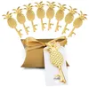 100pcs Creative Gold Pineapple Bottle Opener For Hawaii Party Decoration Birthday Wedding Party Favor and Gift SN2797