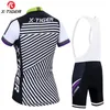 X-Tiger-Conjunto de Jersey de ciclismo para mujer, ropa de ciclismo de montaña Anti-UV, traje transpirable, ropa de bicicleta