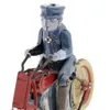 Retro Polis Binicilik Motosiklet Modeli Windup Clockwork Tin Oyuncak Koleksiyonu Hediyesi Çocuklar İçin Çocuklar İçin Yetişkin SH1909135342442