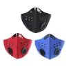 Ademend geactiveerd koolstofcyclingmasker Mountain Bike Road Bike Bicycle half gezichtsmasker stofdichte fietsen lopende sporten