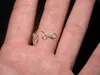 Verlobungs-/Hochzeits-Liebesring aus 925er-Sterlingsilber im antiken Stil