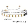 Mode handgemaakte kleurrijke vierkante Tila tegel rocailles Vsco meisje vriendschap armbanden Boho verstelbare polsband sieraden geschenken voor W5044406