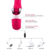 Doppelmotor 12 Speed ​​Umdrehung Oral 360 ° Zunge lecke Klitoris Stimulieren Spielzeug G-Punkt Dildo Vibratoren vibrierende Geschlechtsspielwaren für Frauen MX191228