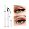 O.TWO.O Eyeliner liquide imperméable à l'eau couleur noire longue durée lisse séchage rapide facile à contrôler Cat Eye Liner maquillage 100pcs / lot DHL