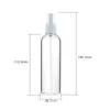 Tragbare Nebel Plastikflasche 120 ml Haustierspray -Fläschchen zur Desinfektion, 120 ml Parfüm Make -up -Behälter