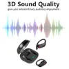 Bluetooth 5.0 Earphone 1Pair of Stereo Sport Headphones case TWS Digital Display Wireless 950mah Waterproof Ear Hook Headsets MIC