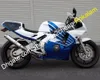 Jeu de carénages pour CBR250RR MC22 CBR 250RR 250 RR 1990 1991 1992 1993 1994 Kit de carénage Moto Sport Blanc Bleu Noir (moulage par injection)