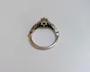 Rensa CZ Diamant Fairytale Tiara Ring Original Box för Pan 925 Sterling Silver Crown Women Wedding Set W162