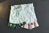 Baby Girls Cool Summer Pineapple Outfits Cotton Shirt+Shorts Pants 2st Girls Fashion Clothing Set Kids Boutiques Suit