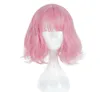 Justerbar Välj färg och stil Sydkorea Wig Air Bang Pitie med daglig Harajuku Cosplay Wig Hög temperaturfiber