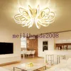 거실 침실 현대 주도 천장은 화이트 색상 알루미늄 AVIZE AC85-265V lamparas 드 수첩 천장 램프 MYY을 점등
