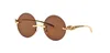 Luxury-2018 Nuovo marchio designer con occhiali da sole in metallo polarizzato con occhiali da sole in metallo uomini e donne occhiali da sole leoparda