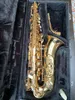 Hot Selling Jupiter SAS 767 Alto Saxophone Eb Tune E Flat Brass Gold Musical instruments professional with Case Free Shipping