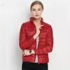 2019 nouvelles femmes blanc canard doudoune manteau d'hiver Ultra léger mince femmes printemps bouffant veste Portable coupe-vent vers le bas manteau S-3XL