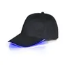 Casquettes de Baseball lumineuses à LED, nouveau Design, chapeaux réglables et brillants, parfaits pour les fêtes, la course à pied et plus encore