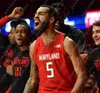 NCAA Maryland basket tröja Jahmir Young Julian Reese Donta Scott Hakim Hart Jahari Long Ian Martinez Don Carey Noah Batchelor Patrick Emilien Steve Blake