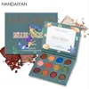 HANDAIYAN – Palette de fards à paupières à paillettes, 12 couleurs, mat et scintillant, ombre à paupières brillante, maquillage de fête, cosmétiques, livraison directe