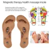 Vücut Detoks Manyetik Ayak Akupunktur Noktası Terapi Astarı Yastık Masaj Brioche Konfor Masaj Ayakkabı Pedleri Terapi