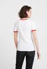 Kadın T-Shirt T-Shirt Yaz kadın Yenilik Yüksek Kaliteli Trendy Serin Beyaz Kırmızı Kısa Kollu T-Shirt Kadınlar Tops