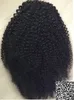 2つの櫛の染料を持つ巾着の160gの自然なゴージャスな変態の巻き毛の髪のポニーテールの簡単ポニーテール髪型クリップ