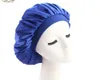 Nouvelles femmes musulmanes Stretch sommeil Turban chapeau écharpe soyeux Bonnet chimio bonnets casquettes Cancer chapeaux tête enveloppement accessoires de perte de cheveux